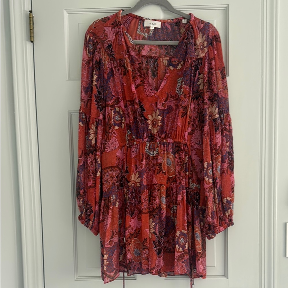 A.L.C. Multicolor Floral Dress - Picture 3 of 7
